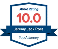 Avvo Rating | 10.0 | Jeremy Jack Poet | Top Attorney
